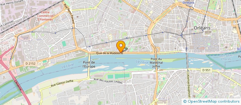 localisation de l'entreprise SCM PNEUMOLOIRE à ORLEANS