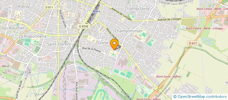 localisation de l'entreprise SCM PODOLOGIE DU SPORT à BESSINES