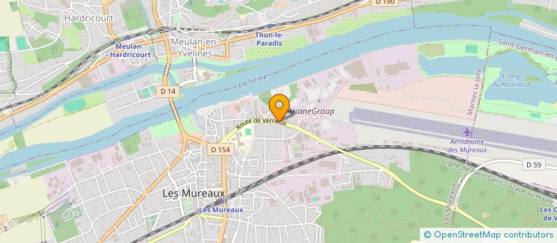 localisation de l'entreprise SCM PODOLOGIE POSTUROLOGIE DES MUREAUX à LES MUREAUX