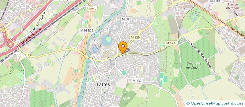 localisation de l'entreprise SCM PODOLOGUES LATTES à LATTES