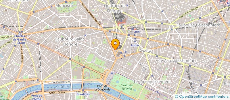 localisation de l'entreprise SCM POINT MEDICAL ARCADE  PARIS