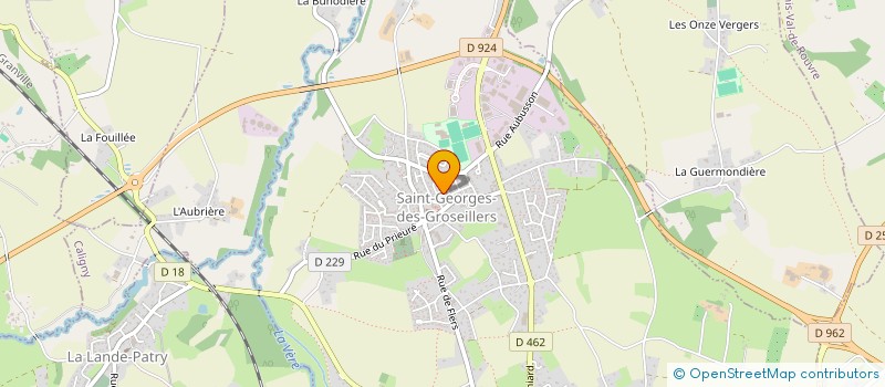 localisation de l'entreprise SCM POLE SANTE ST GEORGES à SAINT-GEORGES-DES-GROSEILLERS