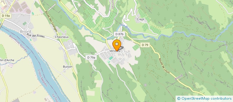 localisation de l'entreprise SCM POLYGONE INFIRMIERS à SERRIERES-DE-BRIORD