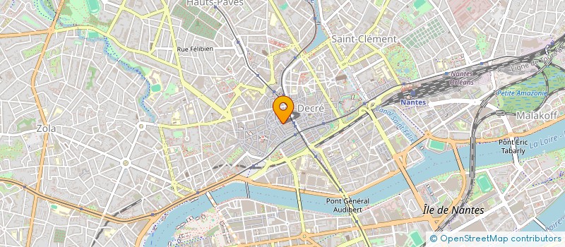 localisation de l'entreprise SCM POUPARD FRANCOIS DUBAIL PHILIPPE  NANTES