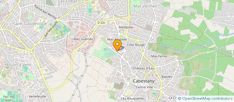 localisation de l'entreprise SCM PRATS-ALAMI à CABESTANY