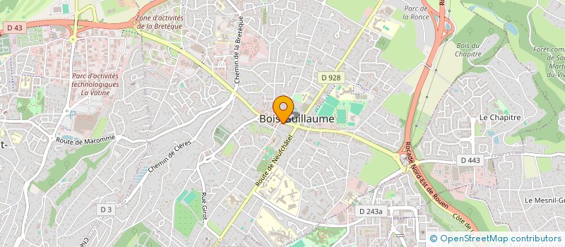 localisation de l'entreprise SCM PREMIER à BOIS-GUILLAUME