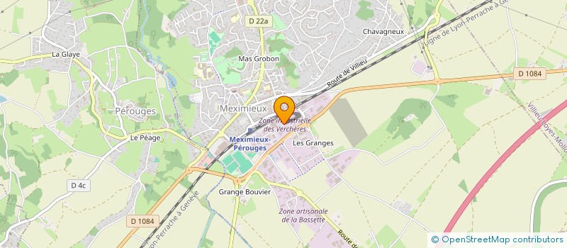 localisation de l'entreprise SCM PROXI URG à MEXIMIEUX