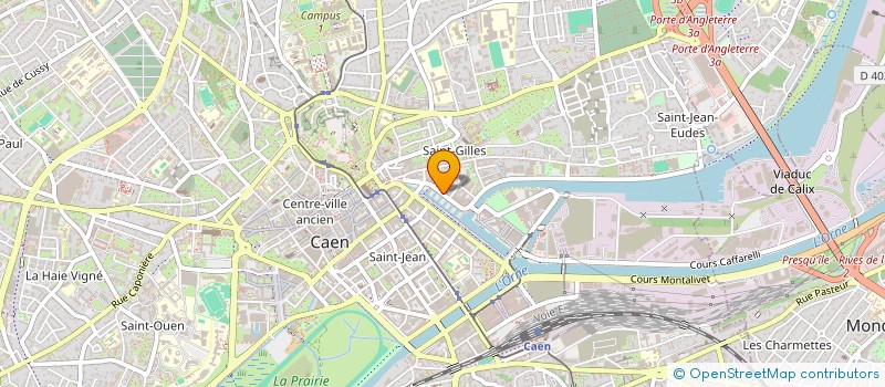 localisation de l'entreprise SCM QUAI DE LA LONDE à CAEN