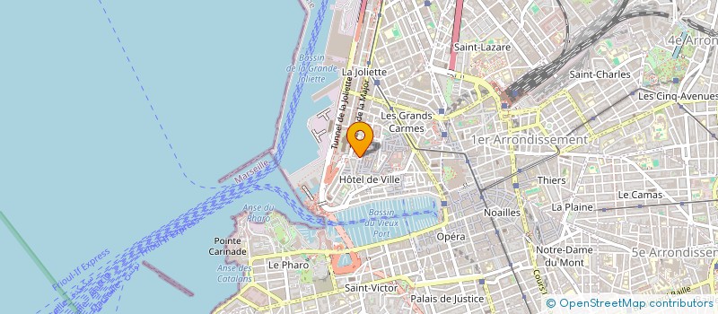 localisation de l'entreprise SCM R.VALENTIN ET VALENTIN-LECCESE P à MARSEILLE