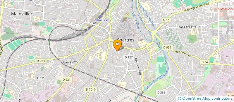 localisation de l'entreprise SCM RAFAITIN LAIGNEAU à CHARTRES