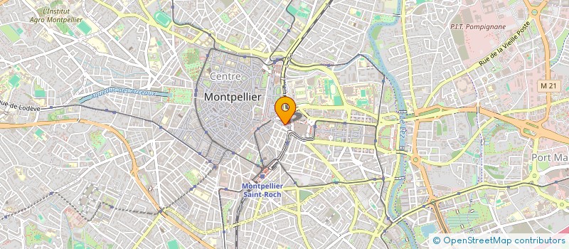 localisation de l'entreprise SCM RAGIMBEAU PECQUERY DOUMERGUE à MONTPELLIER