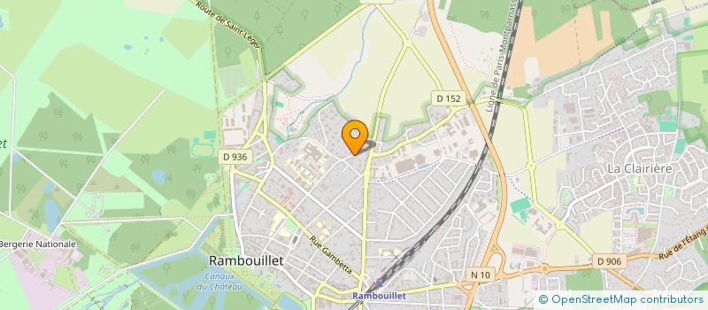 localisation de l'entreprise SCM RAMB'ANGIO à RAMBOUILLET