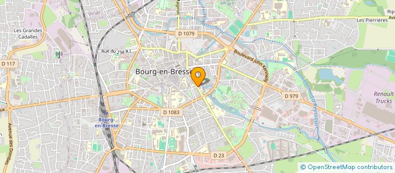 localisation de l'entreprise SCM RAQUIN PERDRIX à BOURG-EN-BRESSE
