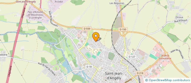 localisation de l'entreprise SCM REEDUC'ANGELY  SAINT-JEAN-D'ANGELY