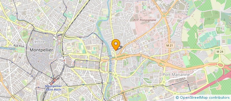 localisation de l'entreprise SCM REEDUCA SPORT à MONTPELLIER