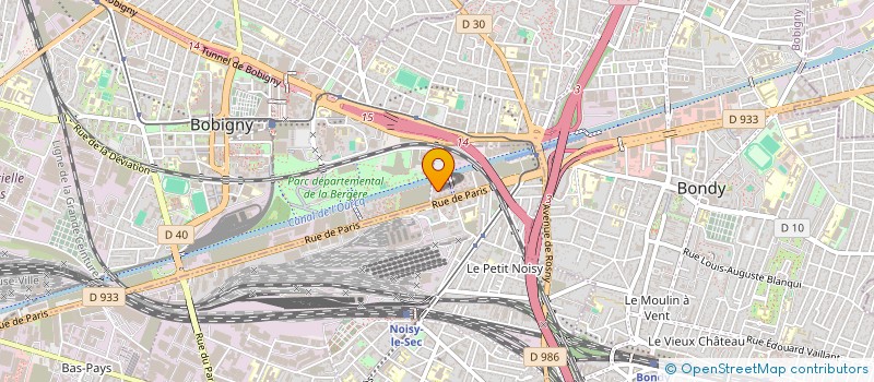 localisation de l'entreprise SCM RENOVBAT + à CLICHY