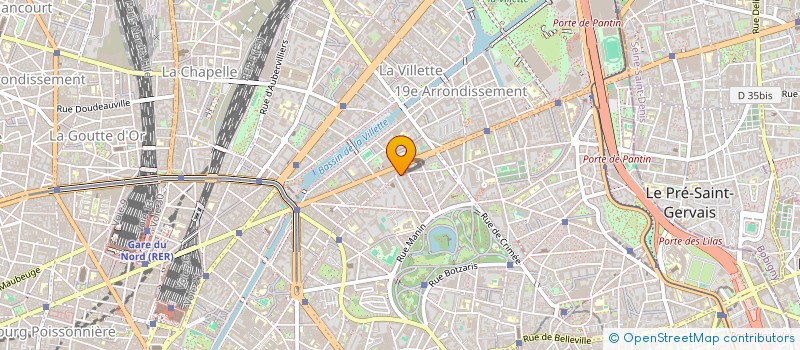 localisation de l'entreprise SCM REPPER GARCIN  PARIS