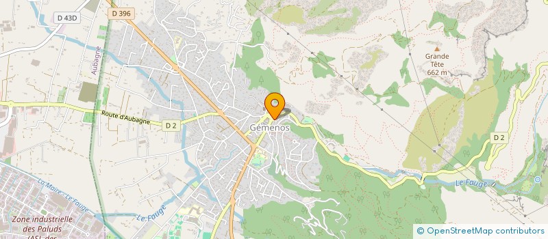 localisation de l'entreprise SCM REPUBLIQUE SANTE  GEMENOS