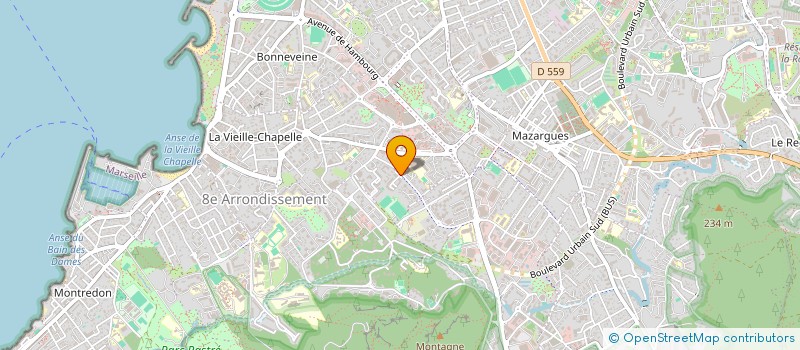 localisation de l'entreprise SCM RESET  MARSEILLE