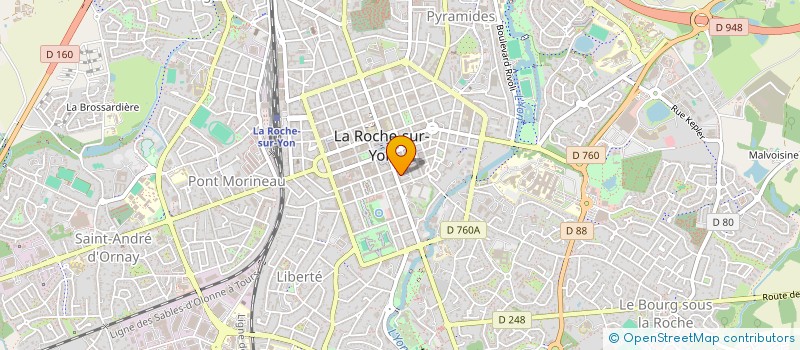 localisation de l'entreprise SCM RESIDENCE DU CHATELET à LA ROCHE-SUR-YON