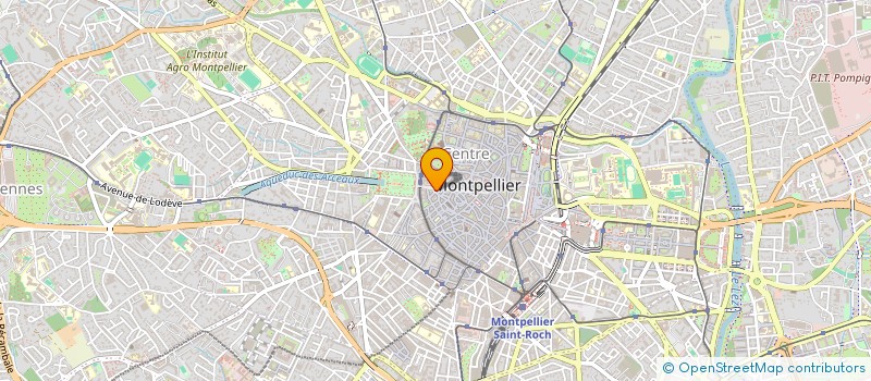 localisation de l'entreprise SCM RFM à MONTPELLIER