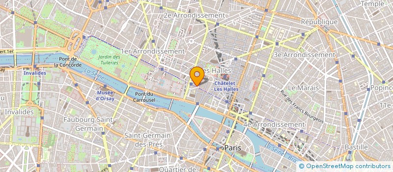 localisation de l'entreprise SCM RIVOLI 146 à PARIS