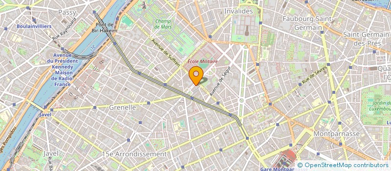 localisation de l'entreprise SCM ROHMER ET RAYNAUD  PARIS