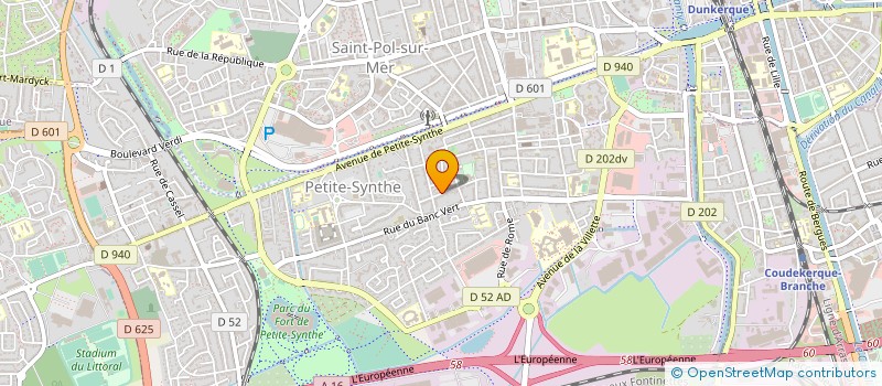 localisation de l'entreprise SCM ROI SOLEIL à DUNKERQUE