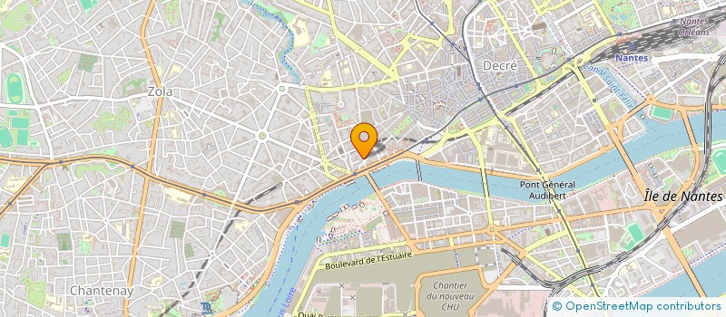localisation de l'entreprise SCM ROPERS GORDEEFF  NANTES