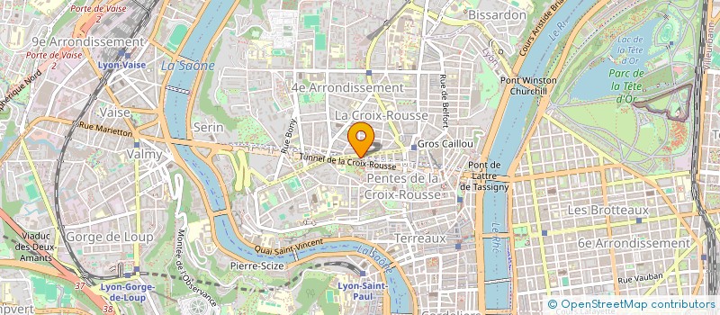 localisation de l'entreprise SCM ROSET-MIGNARD à LYON