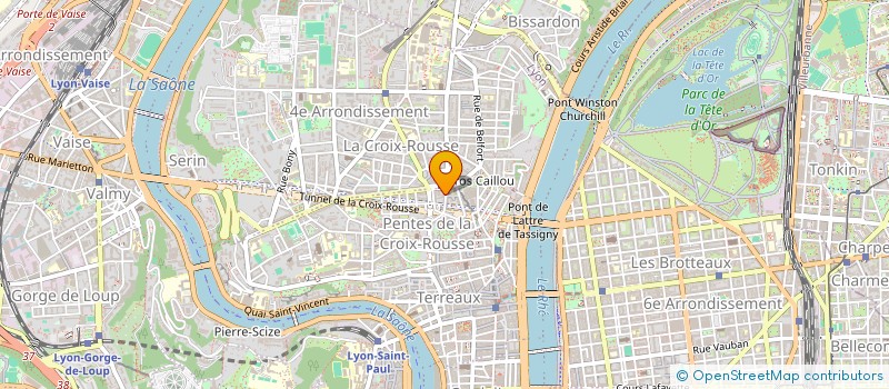 localisation de l'entreprise SCM ROTH - VIBERT à LYON