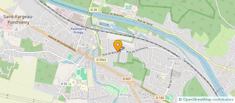 localisation de l'entreprise SCM ROZAY BOULEROT RIQUET  PRINGY