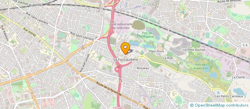 localisation de l'entreprise SCM RSK à TRELAZE