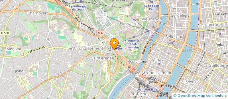 localisation de l'entreprise SCM SAINT-ALEXANDRE  LYON
