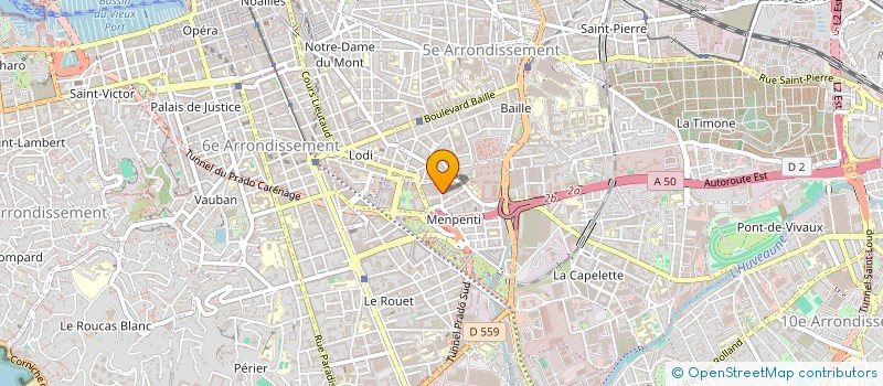 localisation de l'entreprise SCM SAINT ELOI à MARSEILLE