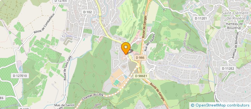 localisation de l'entreprise SCM SAINT GELY RADIOLOGIE à SAINT-GELY-DU-FESC