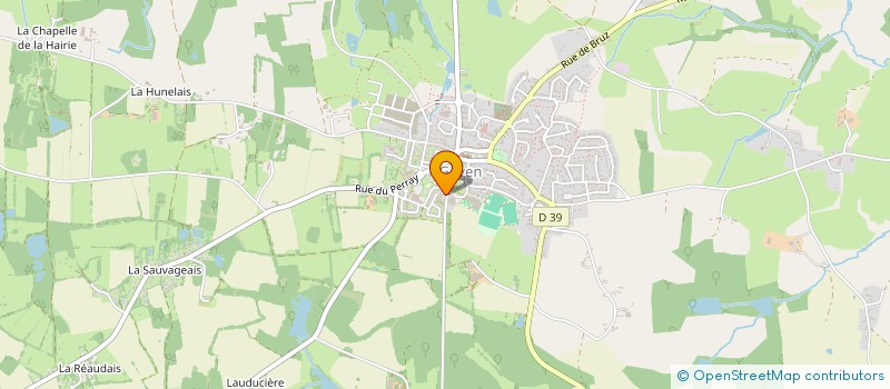 localisation de l'entreprise SCM SAINT GOULVEN  GOVEN