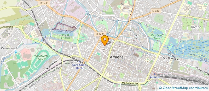 localisation de l'entreprise SCM SAINT JACQUES à AMIENS