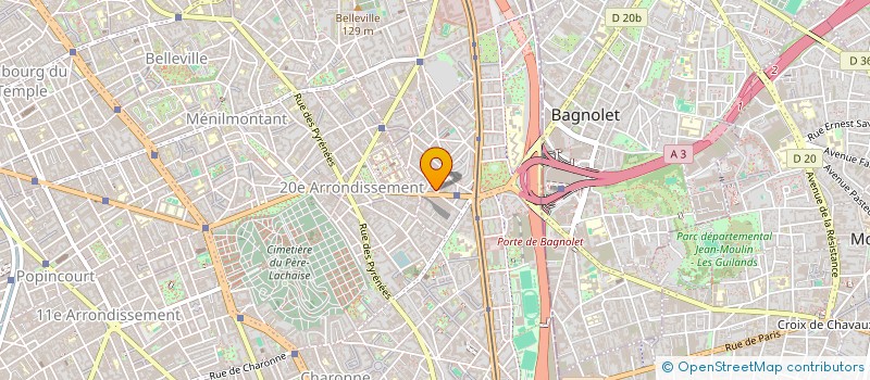 localisation de l'entreprise SCM SAINT-LEGER DEMANUELE  PARIS