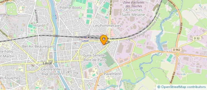 localisation de l'entreprise SCM SAINT LUC à LAVAL
