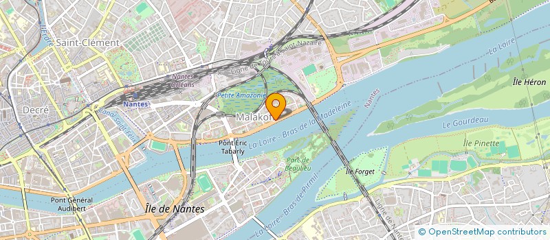 localisation de l'entreprise SCM SAINT MARC à NANTES