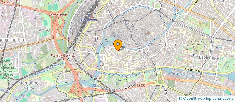 localisation de l'entreprise SCM SAINT MARC à STRASBOURG