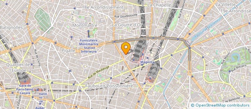 localisation de l'entreprise SCM SAINT VINCENT  PARIS