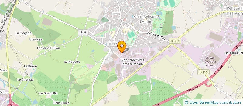 localisation de l'entreprise SCM SAINTE BARBE à VERRIERES-EN-ANJOU