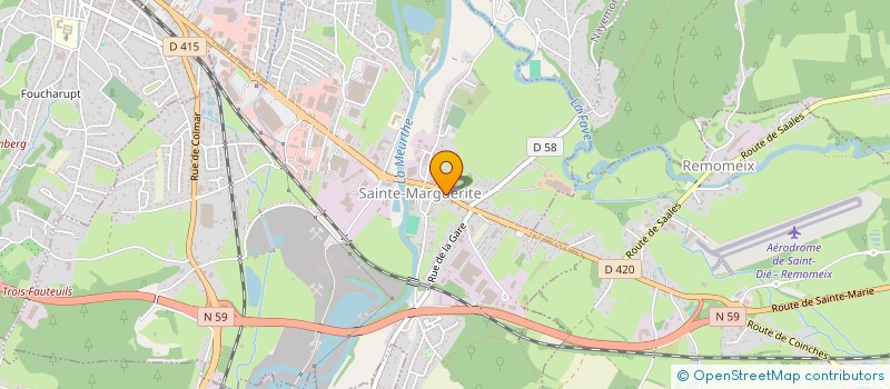 localisation de l'entreprise SCM SAINTMADENT  SAINTE-MARGUERITE