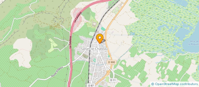 localisation de l'entreprise SCM SALSEO  SALSES-LE-CHATEAU