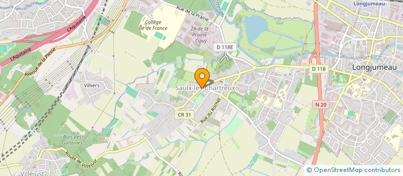 localisation de l'entreprise SCM SALUMEDIC à SAULX-LES-CHARTREUX