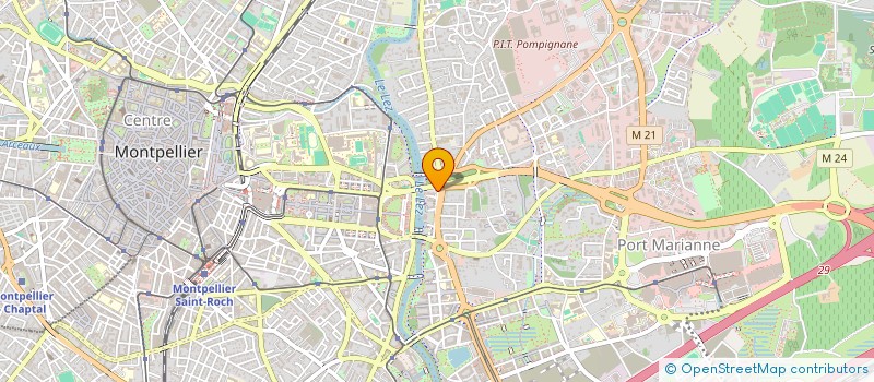 localisation de l'entreprise SCM SAMESANTE à MONTPELLIER