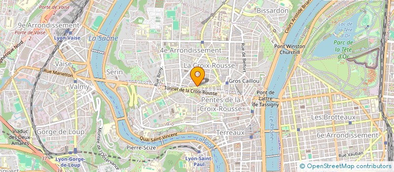 localisation de l'entreprise SCM SANTE ET LANGAGE  LYON