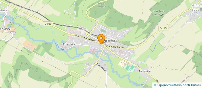 localisation de l'entreprise SCM SANTE ET SOINS DE LA VALLEE DE L'EAULNE  ENVERMEU